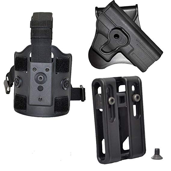 Tactical Scorpion Gear: Fits Taurus PT809 PT840 PT845 24/7 pro 24/7 G1 Modular Level II Retention Paddle Holster