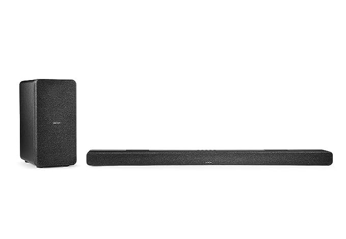 DENON DHT-S517, 50 Watts Bluetooth Connectivity Soundbar Speaker (Black)