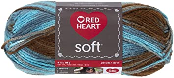 Red Heart  Soft Yarn, Waterscape