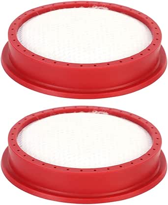 2pcs Vacuum Cleaner Filter Accessory Replacement Fit for Dibea D008Pro, 4.1 x 4.1 x 0.8 inch