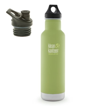 Klean Kanteen Wide Insulated Stainless Steel Bottle With Loop Cap (20-Ounce)