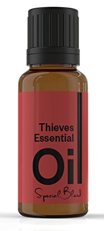 Cielune Protection Essential Oil (Compare to Young Living's Thieves) 100% Pure, Undiluted All Natural Premium Blend of Clove, Cinnamon Leaf, Rosemary, Lemon and Eucalyptus - 10ML