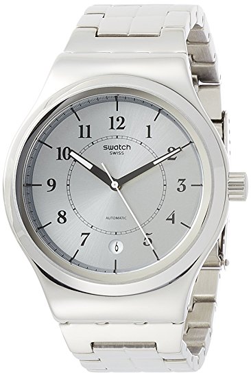 Swatch Sistem Check Grey Dial Automatic Mens Watch YIS412G