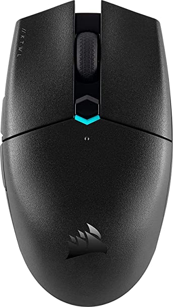 Corsair Katar Pro Wireless, Lightweight FPS/MOBA Gaming Mouse with Slipstream Technology, Compact Symmetric Shape, 10,000 DPI - Black