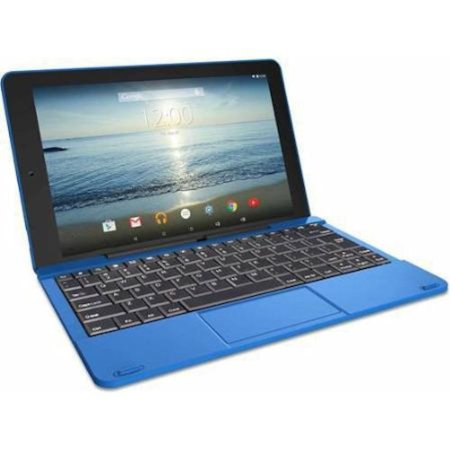 RCA Viking Pro 10 2-in-1 Tablet 32GB Quad Core Blue Laptop Computer with Touchscreen and Detachable Keyboard Google Android 50 Lollipop l