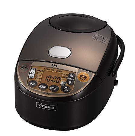 Zojirushi rice cooker IH-type extremely cook 5.5 Go Brown NP-VQ10-TA