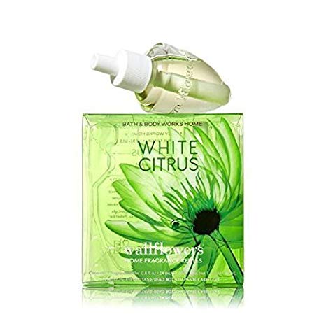 Bath & Body Works Wallflowers Home Fragrance Refill Bulbs White Citrus 2 Pack