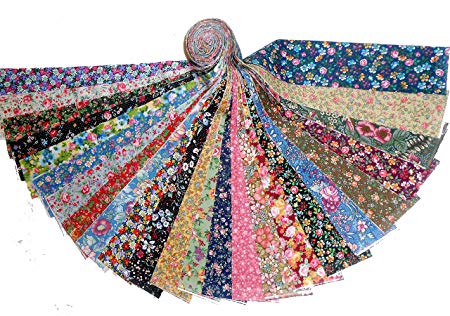 48 2.5" NEW Among the Flowers Jelly Roll WOF - 48 DIFFERENT PRINTS - 1 OF EACH-WOF