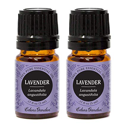 Edens Garden Lavender- Bulgarian 5 ml Value Pack 100% Pure Undiluted Therapeutic Grade GC/MS Certified Essential Oil