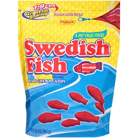 Swedish Fish Soft And Chewy Candy - 30.40 Ounces