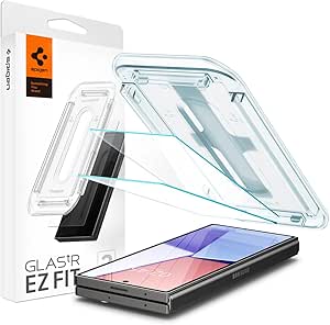 Spigen Glas.tR EZ Fit Verre Trempé pour Samsung Galaxy Z Fold 6, 2 Pièces, Kit d'installation inclus, Dureté 9H, Résistant aux Rayures