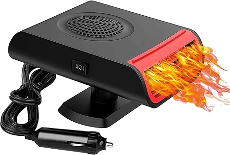 Car Heater, 12V 150W Portable Car Heater Defroster, 2 in 1 Modes Heating and Cooling Defroster Windscreen Defogger for Vehicle