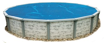 Blue Wave 24-Feet Round 8-mil Solar Blanket for Above Ground Pools Blue