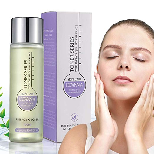 EDANNA Facial Toner Contains Vitamin B3 Betain-Moisturizing Ability Hyaluronic Acid Reducing Facial Dullness Anti-aging for All Skin (Facial Toner)