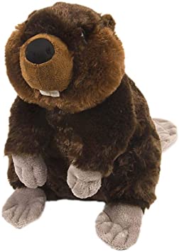 Wild Republic Beaver Plush, Stuffed Animal, Plush Toy, Kids Gifts, Cuddlekins, 12"