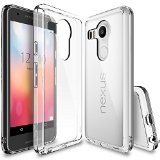 Nexus 5X Case Ringke FUSION  Shock Absorption Technology FREE Screen ProtectorCRYSTAL VIEW Anti-Scratch Clear Back Drop Protection Bumper Case for Google Nexus 5X 2015 NOT for Nexus 5 2013