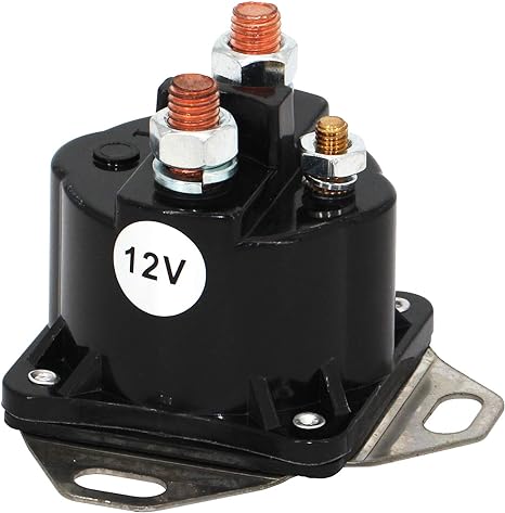 Starter Solenoid Relay 12V 3 Post Fit for Ford Mustang Super Duty E5TZ-11450-A E7TZ-11450-B E9TZ-11450-A E9TZ-11450-B SW1951 SW1951A SW1951B SW1951C 15-437 15-450