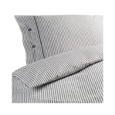 Ikea Nyponros Duvet Cover and Pillowcases Fullqueen Gray