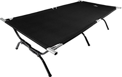 TETON Sports Outfitter XXL Camping Cot Perfect for Base Camp and Hunting; Free Storage Bag Included