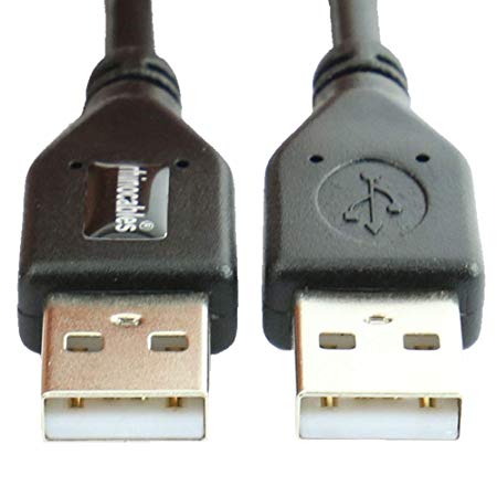 rhinocables High Speed USB 2.0 A Male - A Male Lead Cable Lead Plug to plug Black (3m)