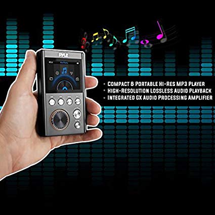 Pyle PDAP18BK.5 Hi-Res MP3 Player - Portable High Resolution Lossless Digital Audio Player