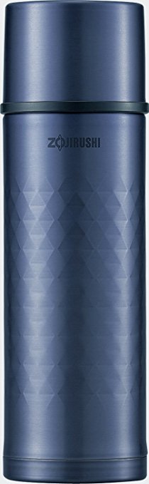 Zojirushi SV-HA50AX Stainless Vacuum Bottle 17 ounce Clear Blue