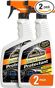 Armor All Car Cleaner Spray Bottle and Protectant, Cleaning for Cars, Truck, Motorcycle, Ultra Shine, 16 Fl Oz, Pack of 2, 18706