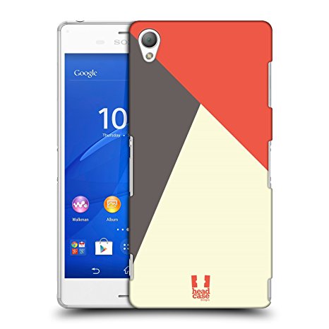 Head Case Designs Cool Colour Blocking Protective Snap-on Hard Back Case Cover for Sony Xperia Z3