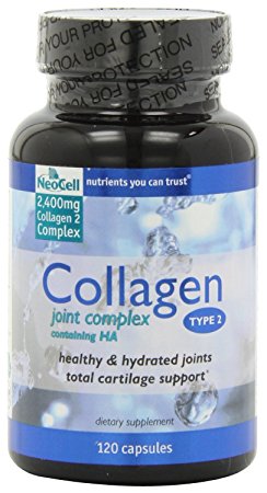 Neocell Collagen Type 2 Immucell Complete Joint Support Capsules, 2400 Mg, 120 Count(Pack of 2)