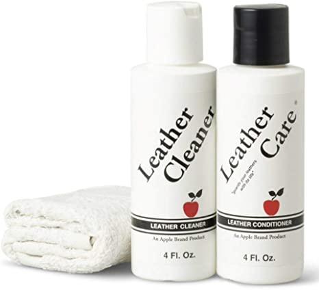 Apple Brand Leather Care Kit Cleaner & Conditioner