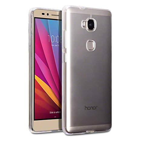 Honor 5X Cover, Terrapin [SLIM FIT] Huawei 5X Case [Clear] Premium Protective TPU Gel Case for Huawei Honor 5X - Clear