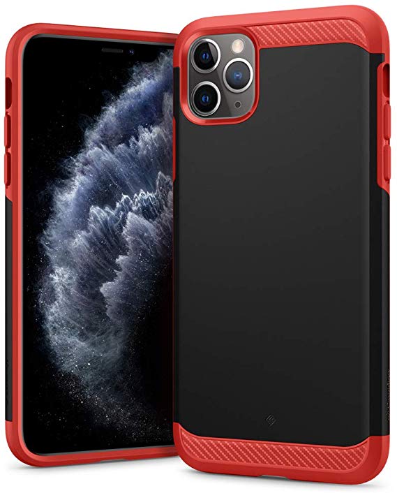 Caseology Legion for Apple iPhone 11 Pro Max Case (2019) - Red