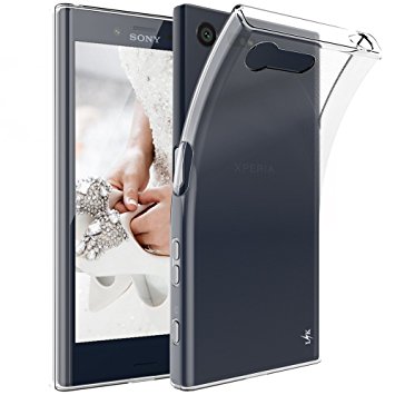 Xperia X Compact Case, LK Ultra [Slim Thin] Scratch Resistant TPU Soft Skin Silicone Protective Case Cover for Sony Xperia X Compact - Clear