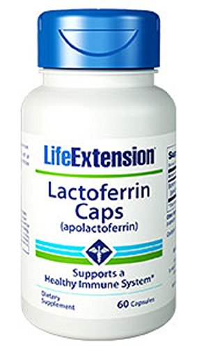 Life Extension Lactoferrin (apolactoferrin) 300 Mgs, 60 capsules