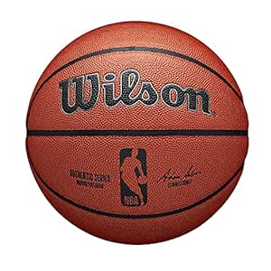 Wilson NBA Authentic Series Indoor Outdoor Basketball -Size 7 (Orange)