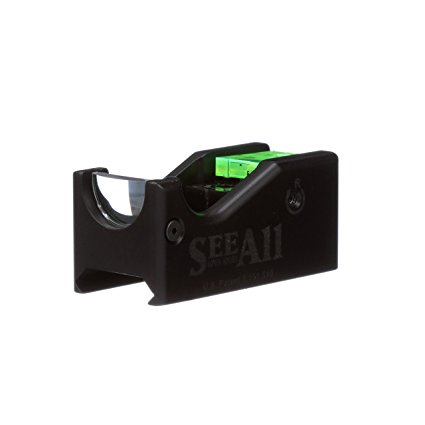 The Original See All Open Sight Gen-1 | Tactical Gun Sight Replacement | Ultra Fast Target Acquisition | Picatinny Rail Mount Compatible for Rifle, Shotgun, Pistol | No Battery Needed (Delta Reticle)