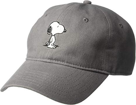 Peanuts Men's Snoopy and Charlie Brown Baseball Caps