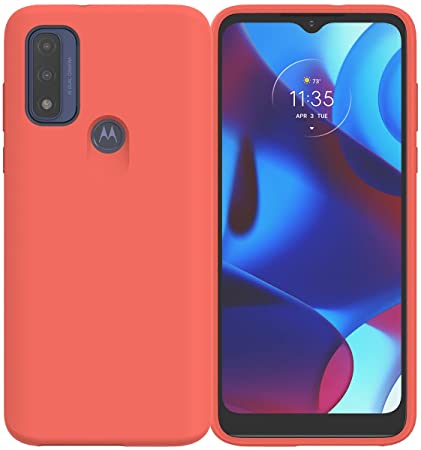 Motorola Moto G Pure (2021) Protective Case- Precision fit, Stylish Shock Absorbing Phone Cases - Living Coral