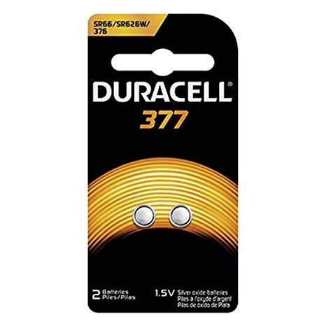 Procter & Gamble 67848 1.5V 377 Battery (2 Pack)