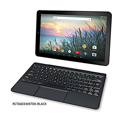 RCA RCT6603W87 10.1-inch Tablet with Detachable Keyboard