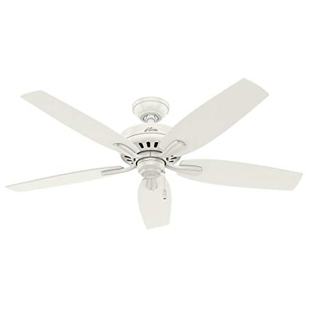 Hunter Fan Company 53322 52" Newsome Ceiling Fan, Fresh White