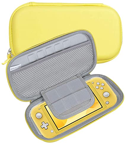 Nintendo Switch Liteワイヤレス コントローラー専用保護収納ケース-Hermitshell (黄色)