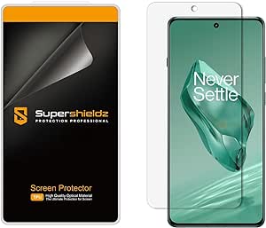 Supershieldz (2 Pack) Designed for OnePlus 12 Screen Protector, High Definition Clear Shield (TPU)