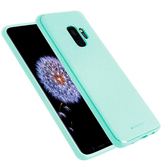 Goospery Style Lux Jelly for Samsung Galaxy S9 Case (2018) Thin Slim Bumper Cover (Sky Blue) S9-STYL-SBLU
