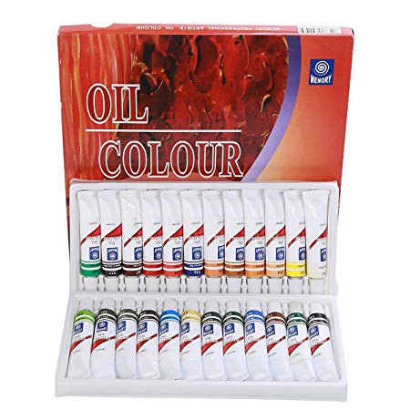 Amagic Oil Paint Set - 24 Colors x 12 Milliliter Tubes - Artist Quality Art Paints …