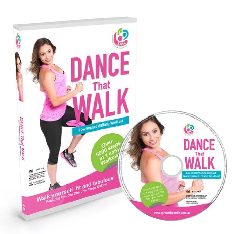 DANCE That WALK - 5000 Steps in One Easy Low Impact Walking Workout DVD