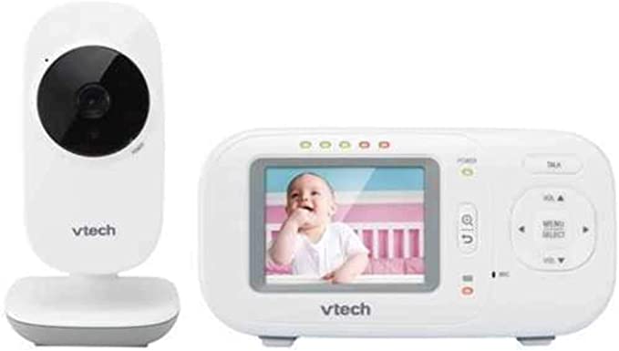 2.4" Full-Color Digital Video Baby Monitor & Automatic Night Vision