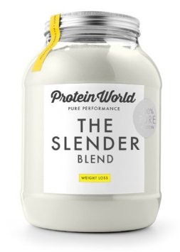 Protein World The Slender Blend, Protein Powder - Vanilla 2.6 pounds