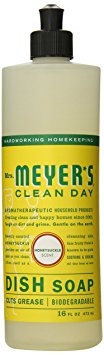 Mrs. Meyer's Clean Day Liquid Dish Soap, Honeysuckle, 16 Fluid Ounce