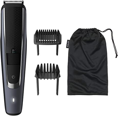 Philips Beard Trimmer BT5502/15, Beard Trimmer with 40 Length Settings, Even Trimming Thanks to Lift & Trim PRO System, Self-Sharpening Metal Blades, 90 Minute Battery Life, Wireless